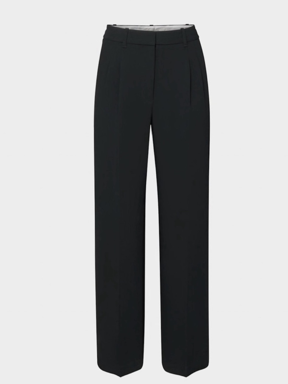 Wilfred Black Wide-Leg Trousers